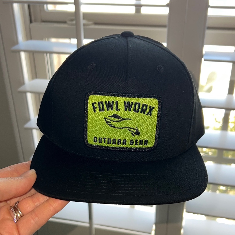 Black and Green Outdoor Hat
